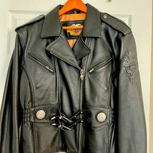 Ladies Black Harley Davidson jacket